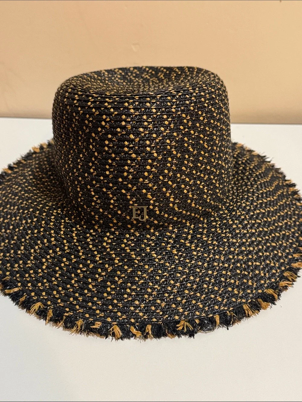 Eric Javits✨ Mykonos Fedora Hat Squishee Straw UPF 50+ - Picture 10 of 11